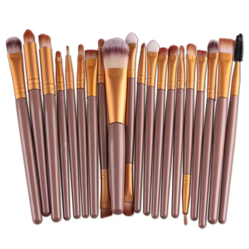 20 Eye Makeup Brushes, Full Set of Eye Shadow Makeup Tools, Popular Eyeliner Brush